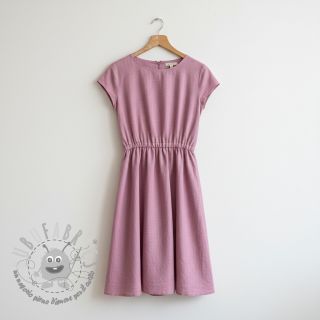 Viscosa con lino PREMIUM old pink