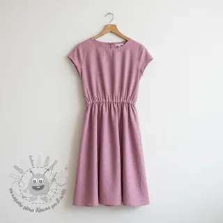 Viscosa con lino PREMIUM old pink