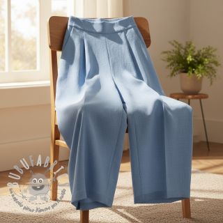 Viscosa con lino PREMIUM old blue