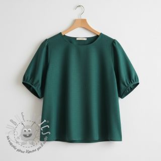 Viscosa con lino PREMIUM bottle green