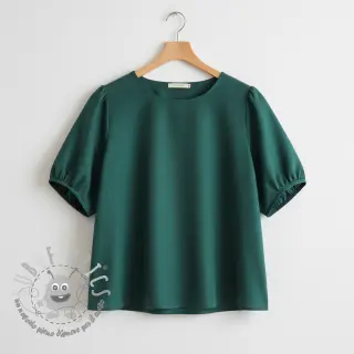 Viscosa con lino PREMIUM bottle green