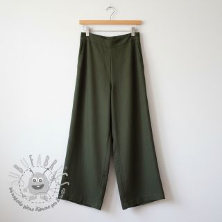 Viscosa con lino PREMIUM army