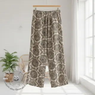 Viscosa con lino Lizzy flowy grey