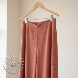 Viscosa con lino CRINCLE clay