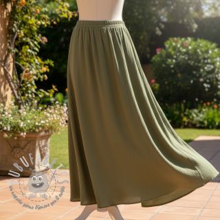 Viscosa con lino CRINCLE pickle