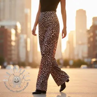 Viscosa SATIN Animal skin digital print