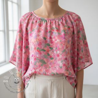 Viscosa SATIN Abstract digital print