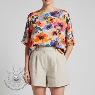 Viscosa RADIANCE Flower Nina digital print