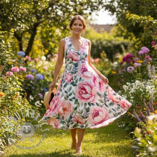 Viscosa RADIANCE Flower Zoya digital print