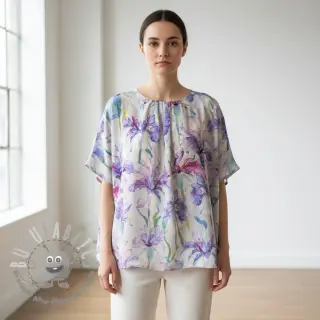 Viscosa RADIANCE Flower Tara digital print