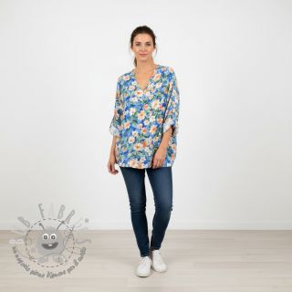 Viscosa RADIANCE Flower Jane digital print