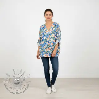 Viscosa RADIANCE Flower Jane digital print