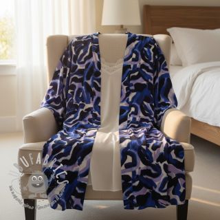 Viscosa RADIANCE Night wave digital print