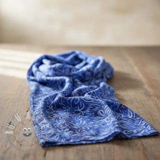 Viscosa RADIANCE Moana navy digital print