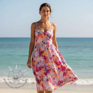 Viscosa RADIANCE Gracia flowers digital print