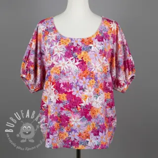 Viscosa RADIANCE Gracia flowers digital print