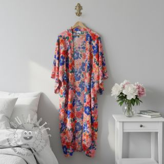 Viscosa RADIANCE Cornelia flowers pink digital print