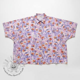 Viscosa RADIANCE Dried flower digital print