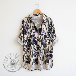 Viscosa ROSELLA STRETCH Flowers