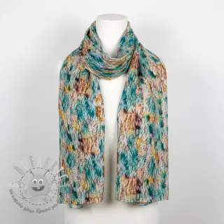 Viscosa RAYON POPLIN Stripes design F digital print