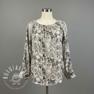 Viscosa RAYON POPLIN Pattern design F digital print