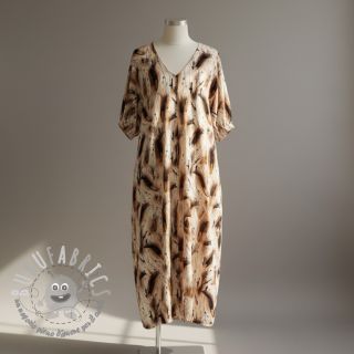 Viscosa RAYON POPLIN Diverse graphics design F digital print