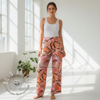 Viscosa STRETCH Somer design B digital print