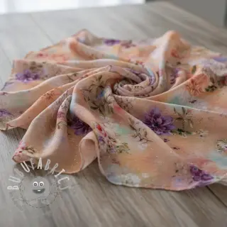 Viscosa LUREX Romantica peach