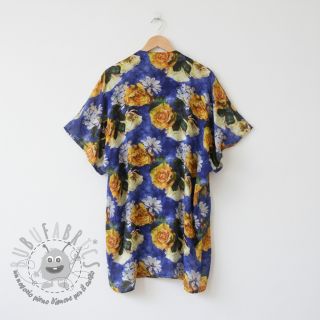 Viscosa Artistic flowers design B digital print