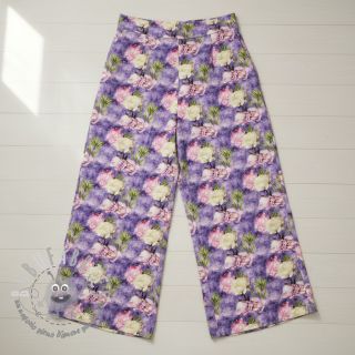 Viscosa Artistic flowers design C digital print