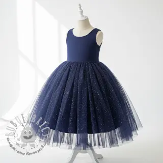 Tulle per TUTU ROYAL MULTI FOIL navy