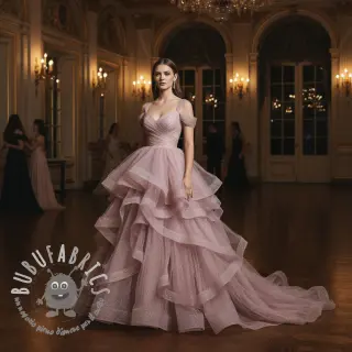 Tulle per TUTU ROYAL SPARKLE old blush gold