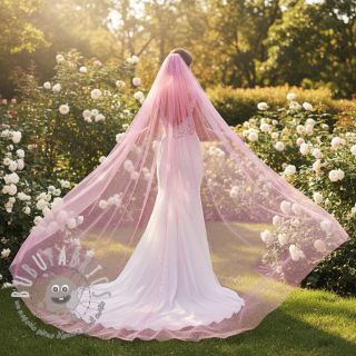 Tulle per TUTU Rainbow glitter design B