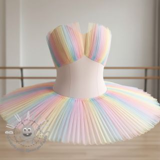 Tulle per TUTU ROYAL Rainbow multicolor