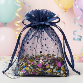 Tulle per TUTU ROYAL Hearts navy