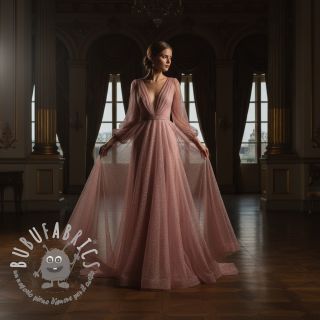 Tulle per TUTU ROYAL SPARKLE old rose gold