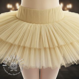 Tulle per TUTU light yellow 160 cm
