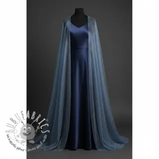 Tulle per TUTU ROYAL SPARKLE jeans silver