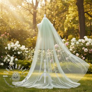 Tulle per TUTU ROYAL SPARKLE mint gold