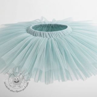 Tulle per TUTU ROYAL SPARKLE light blue gold