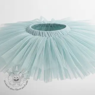 Tulle per TUTU ROYAL SPARKLE light blue gold