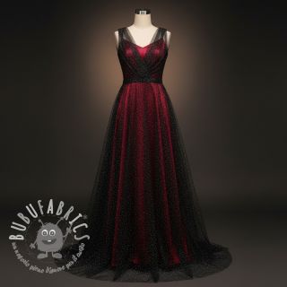 Tulle per TUTU ROYAL SPARKLE black silver