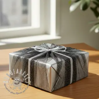 Tulle per TUTU ROYAL SPARKLE black silver