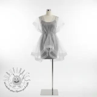 Tulle per TUTU ROYAL SPARKLE grey silver