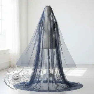 Tulle per TUTU ROYAL SPARKLE navy silver
