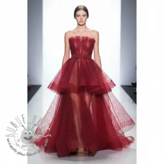 Tulle per TUTU SPOT bordeaux