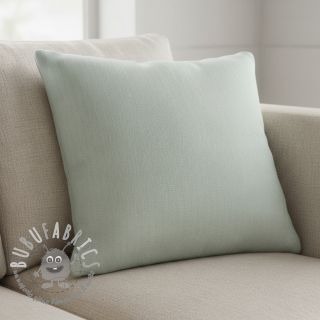Lino con cotone Fishbone light mint
