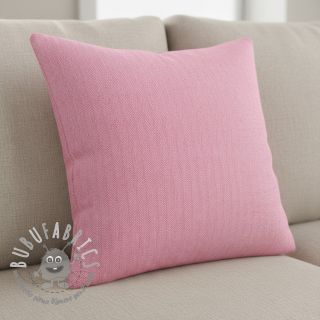 Lino con cotone Fishbone fuchsia