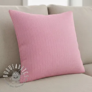 Lino con cotone Fishbone fuchsia