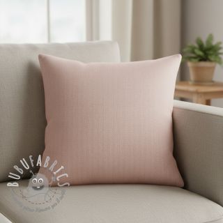 Lino con cotone Fishbone pink